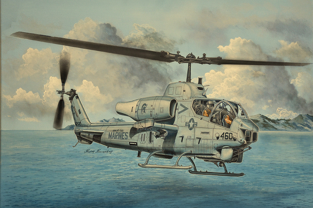 1/35 AH-1W Super Cobra (Turned Exhaust)