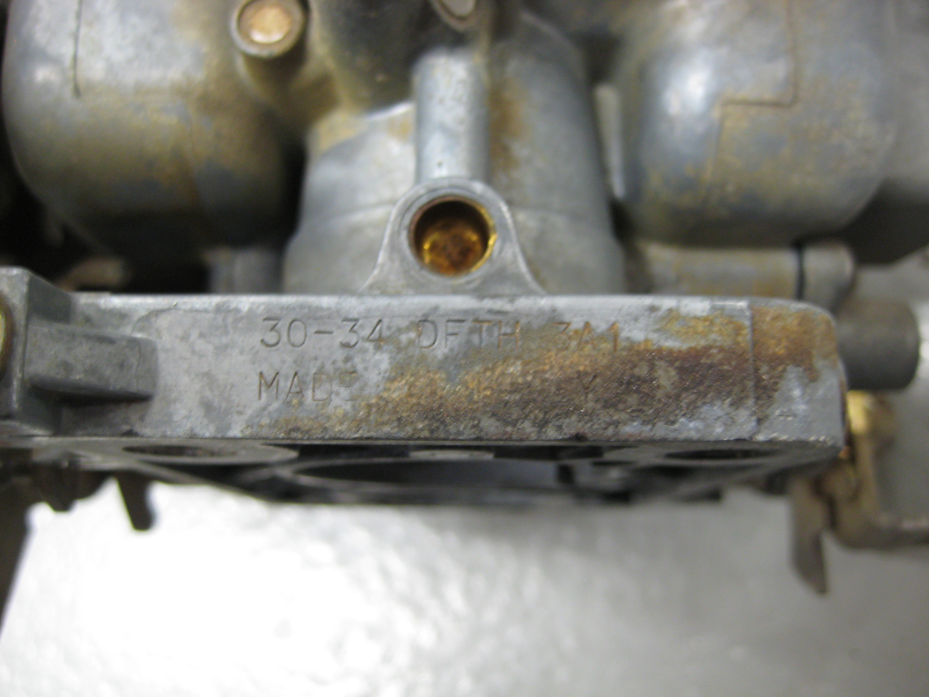 Carburetor Weber 3034 DFTH - 8