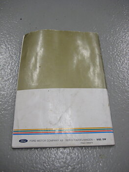 Owners manual Ford