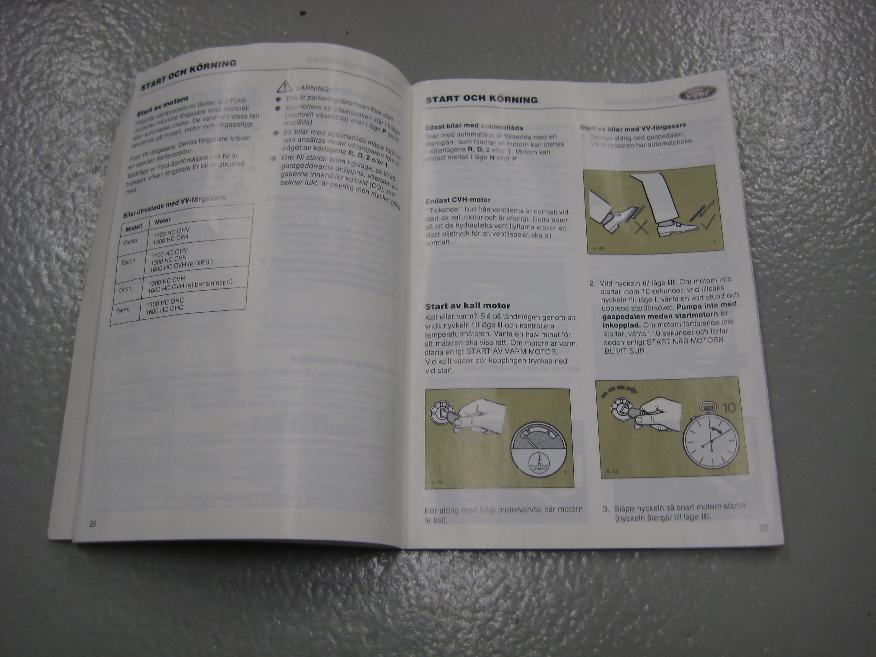 Owners manual Ford - 3