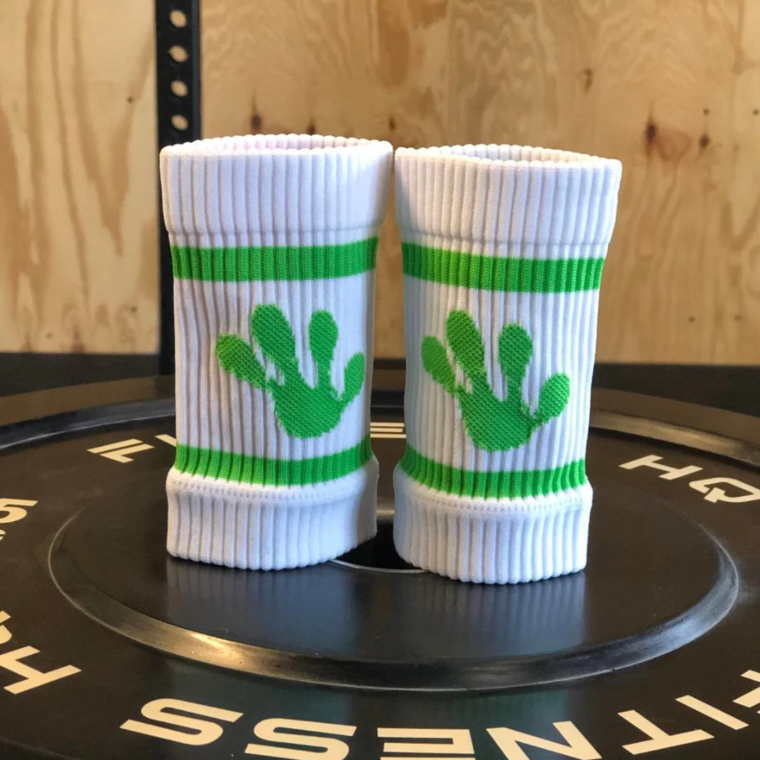 Frog Grips - Sweatbands - 12cm - Green/White - 2