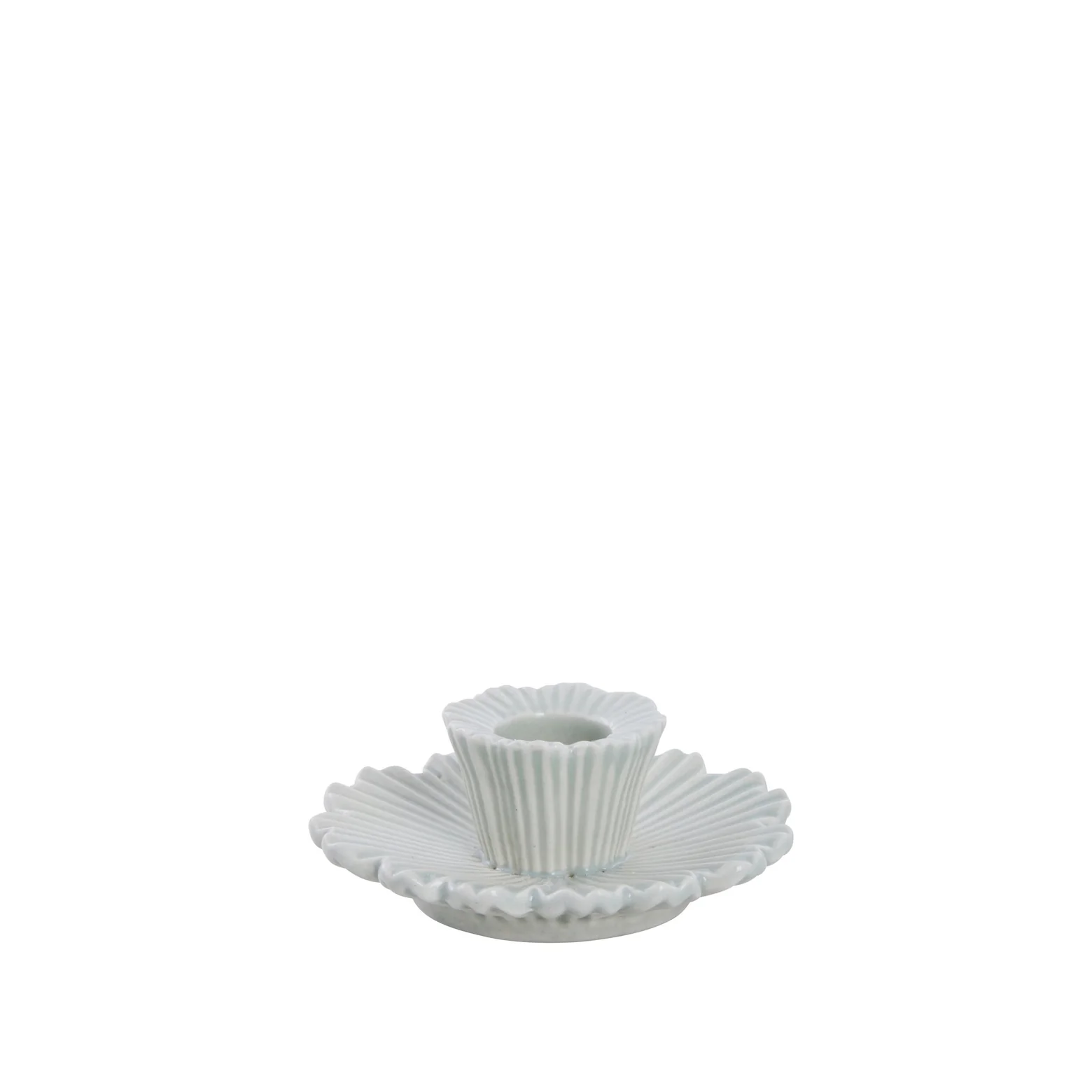 Dehmira Ljusstake flower Sage Green - 4
