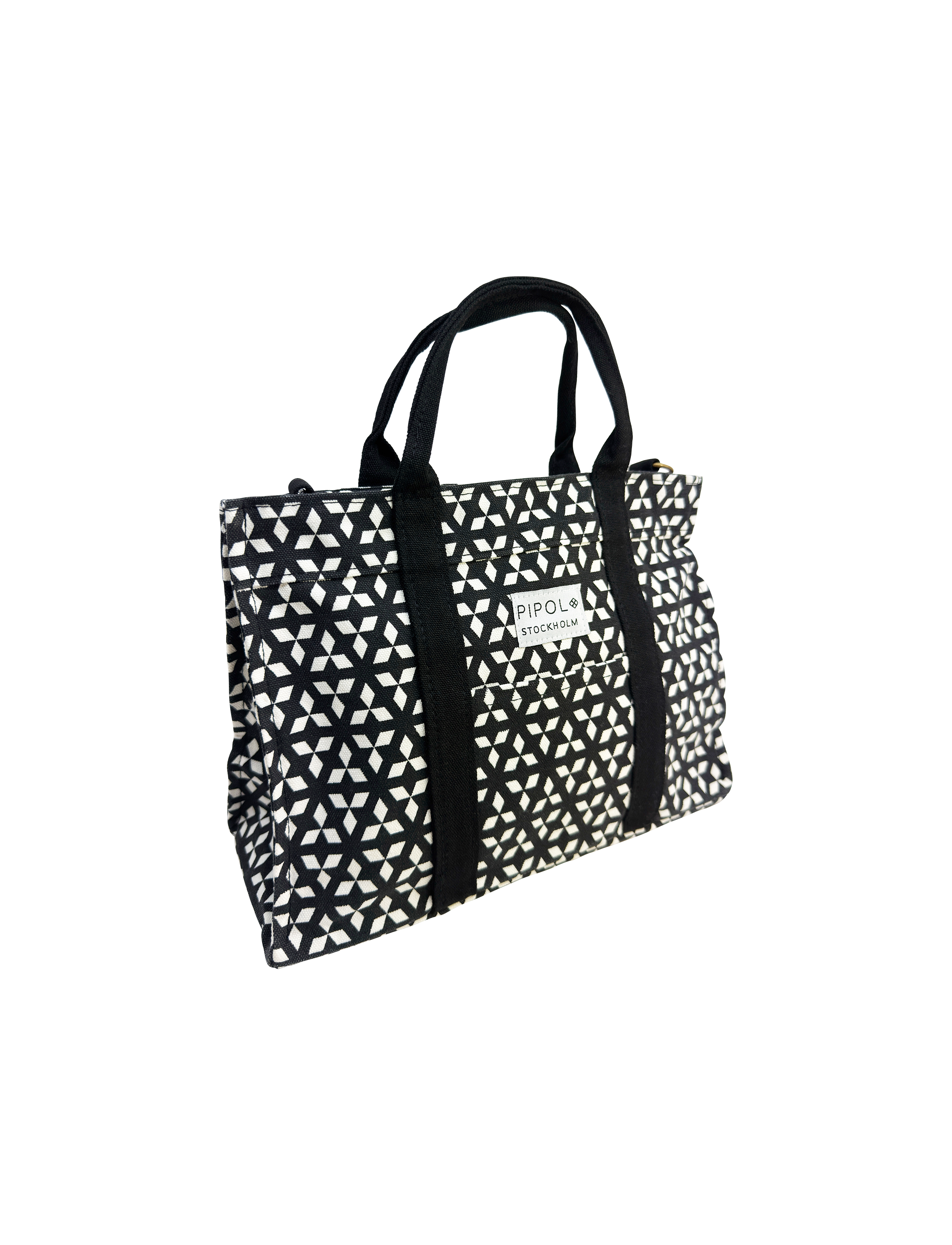 RIVE CANVAS TOTE SMALL GO BW