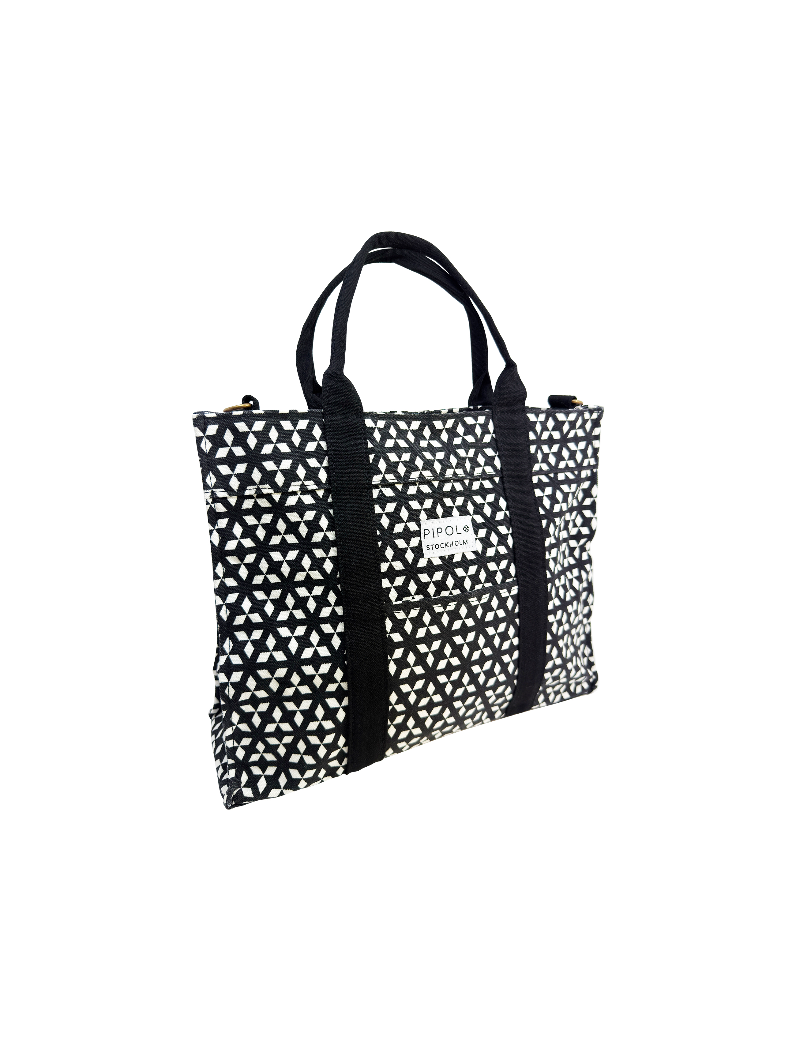 RIVE CANVAS TOTE MEDI GO BW