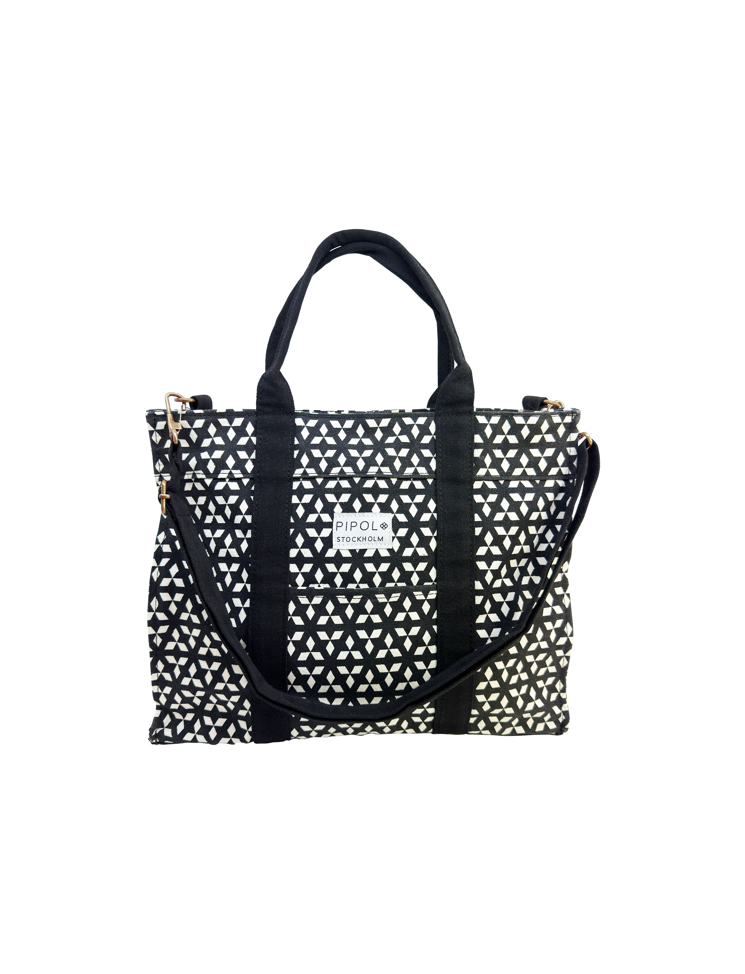 RIVE CANVAS TOTE MEDI GO BW