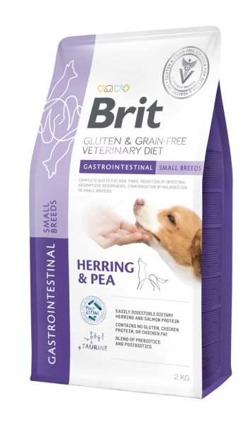 Brit Vet Diet Grain Free Dog Gastrointestinal Small breed 2 kg