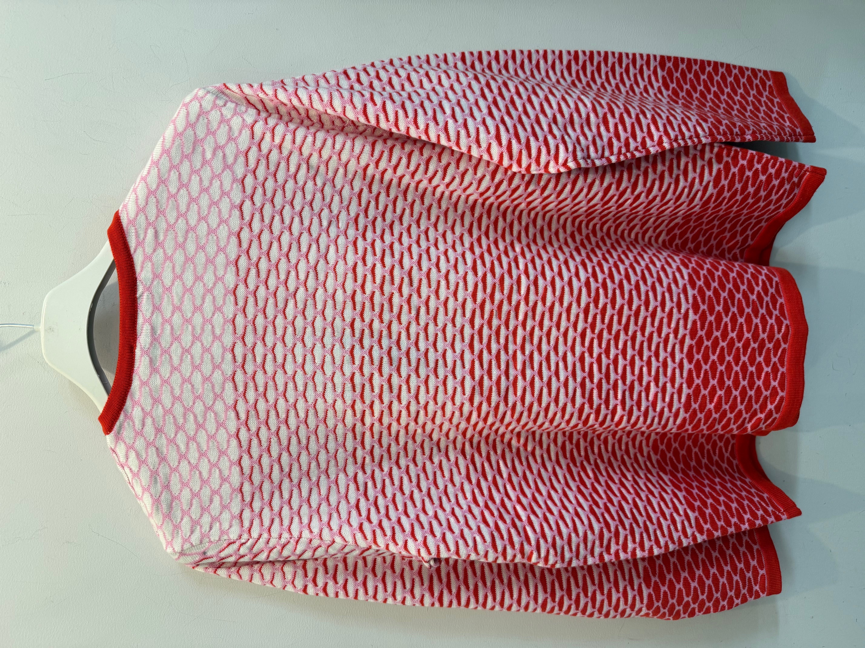 Pullover 2-Colour - Red/White - Signature - 3