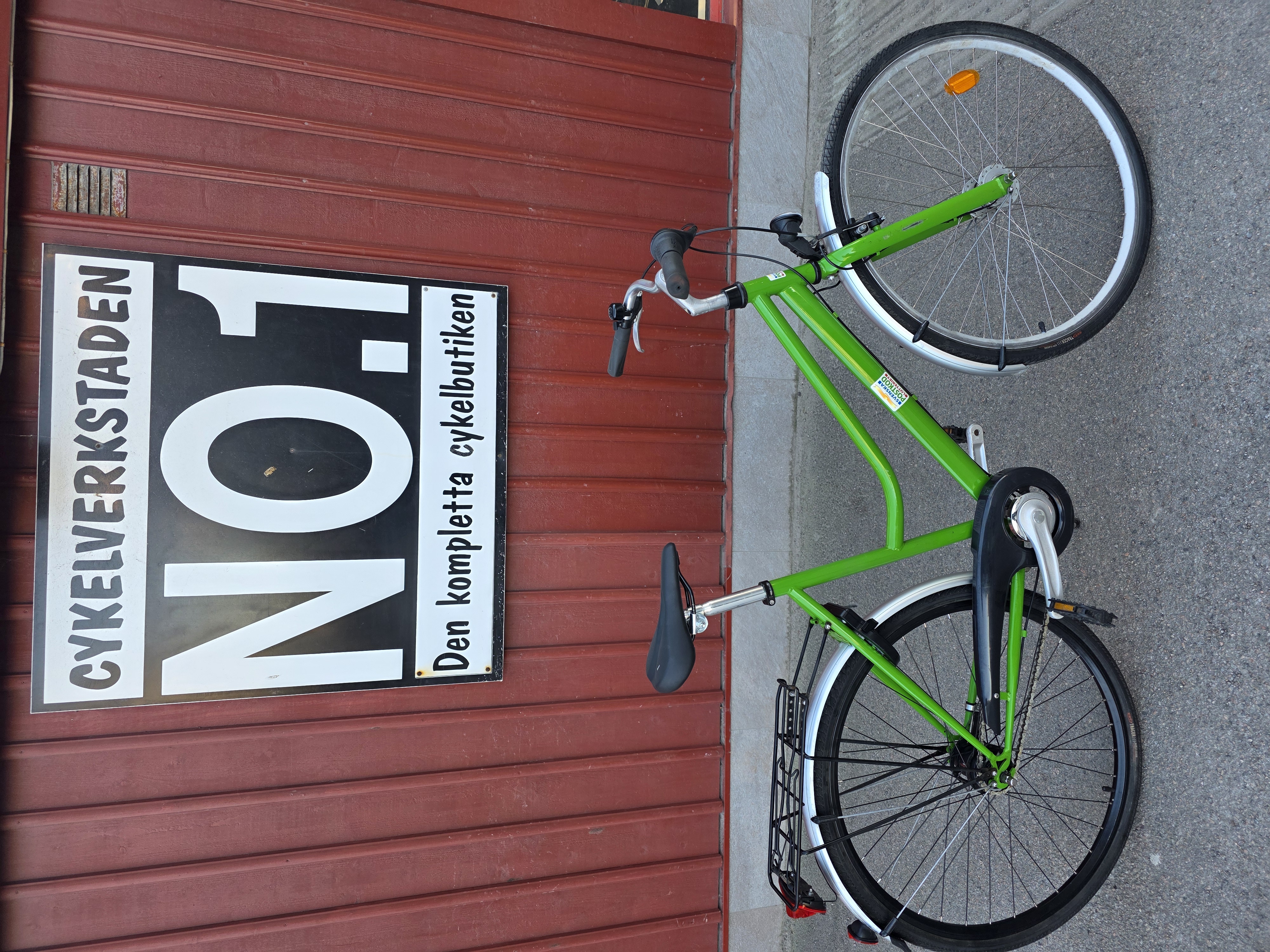 BEGAGNAD Postkod Cykel 7v