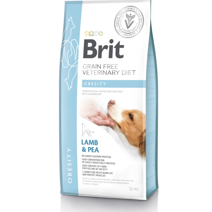 Brit Vet Diet Grain Free Dog Obesity 12 kg