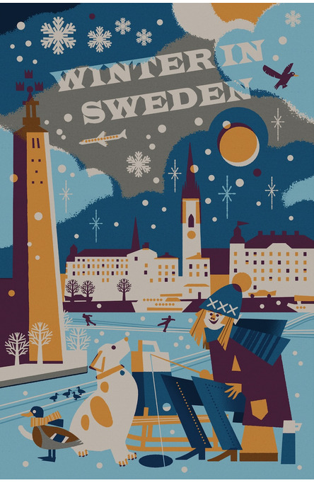 WINTER IN SWEDEN 