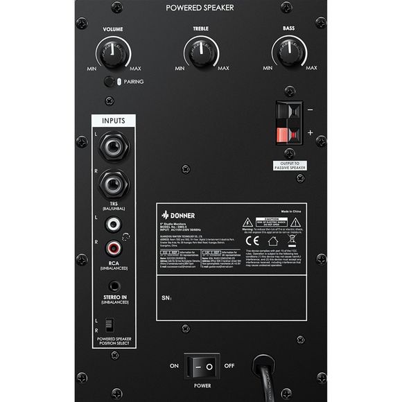 Donner DMS-5 active study monitors (pair) - 9