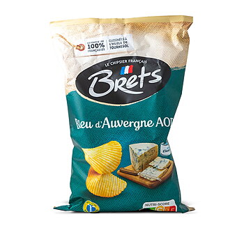 Brets Chips Blue d'Auvergne, 125 g
