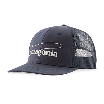 Patagonia Take a Stand Trucker Hat - Casting Logo: Smolder Blue