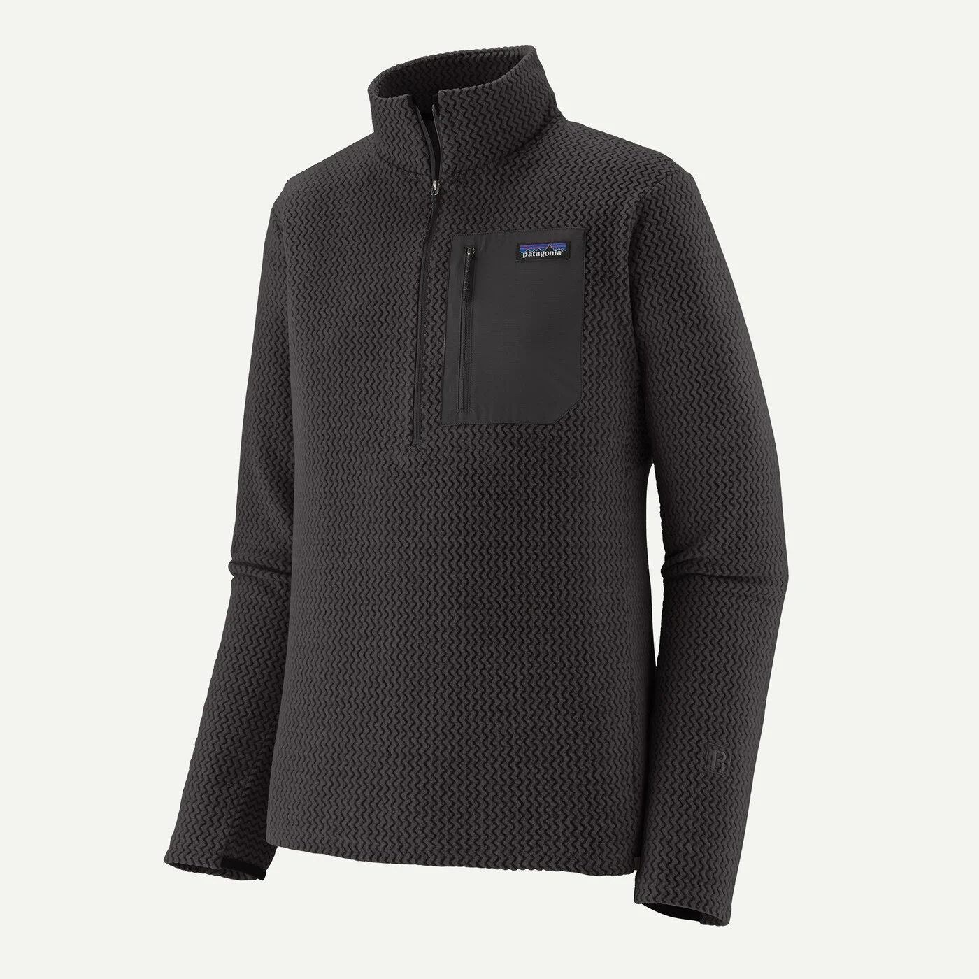 Patagonia R1 Air Zip Neck - Black