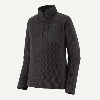 Patagonia R1 Air Zip Neck - Black