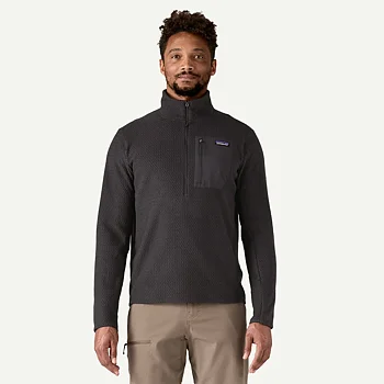Patagonia R1 Air Zip Neck - Black