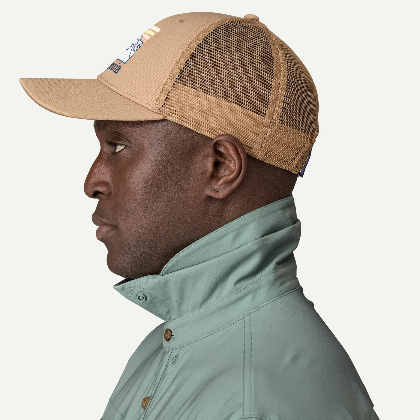 Patagonia L/S Self Guided Sun Shirt - Caper Green - 5
