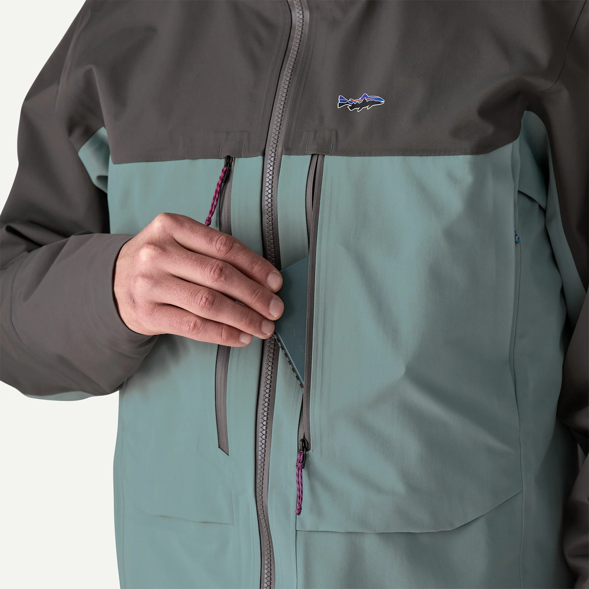 Patagonia Swiftcurrent Vadarjacka - Blue Sage - 6