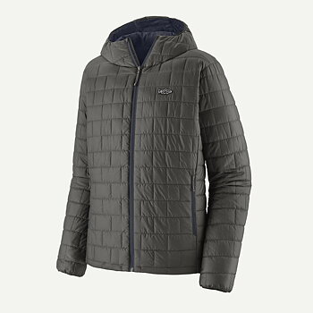 Patagonia  Nano Puff Fitz Roy Trout Hoody - Forge Grey