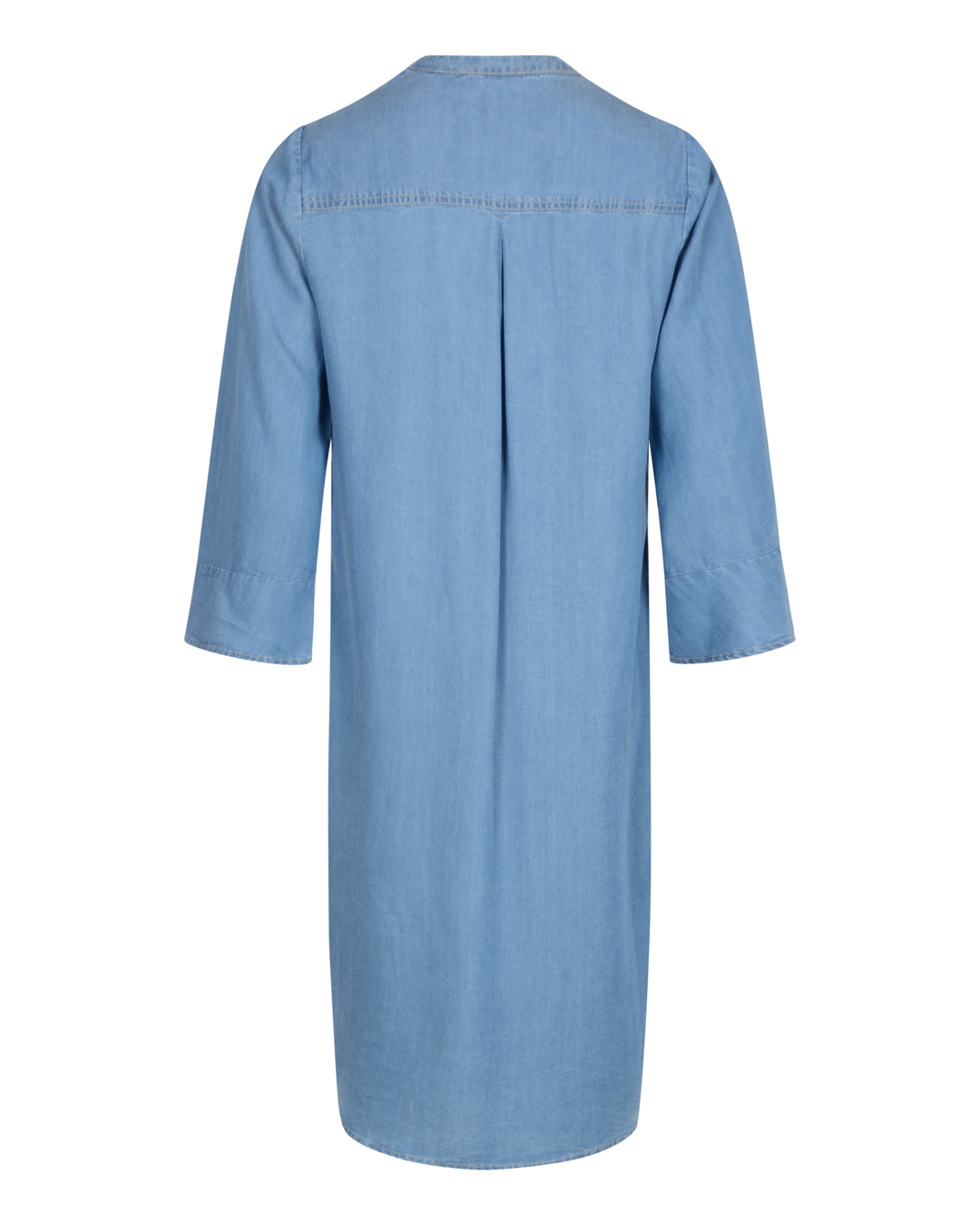 Jeansklänning i lyocell denimblå - 3