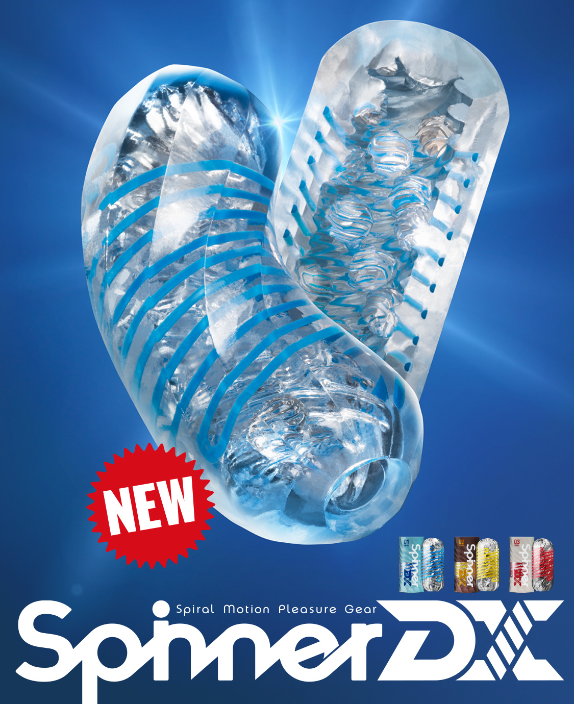 Tenga Spinner DX 02 Bumps - 5