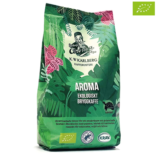 Aroma Royal Bryggmalet kaffe EKO, 350 g