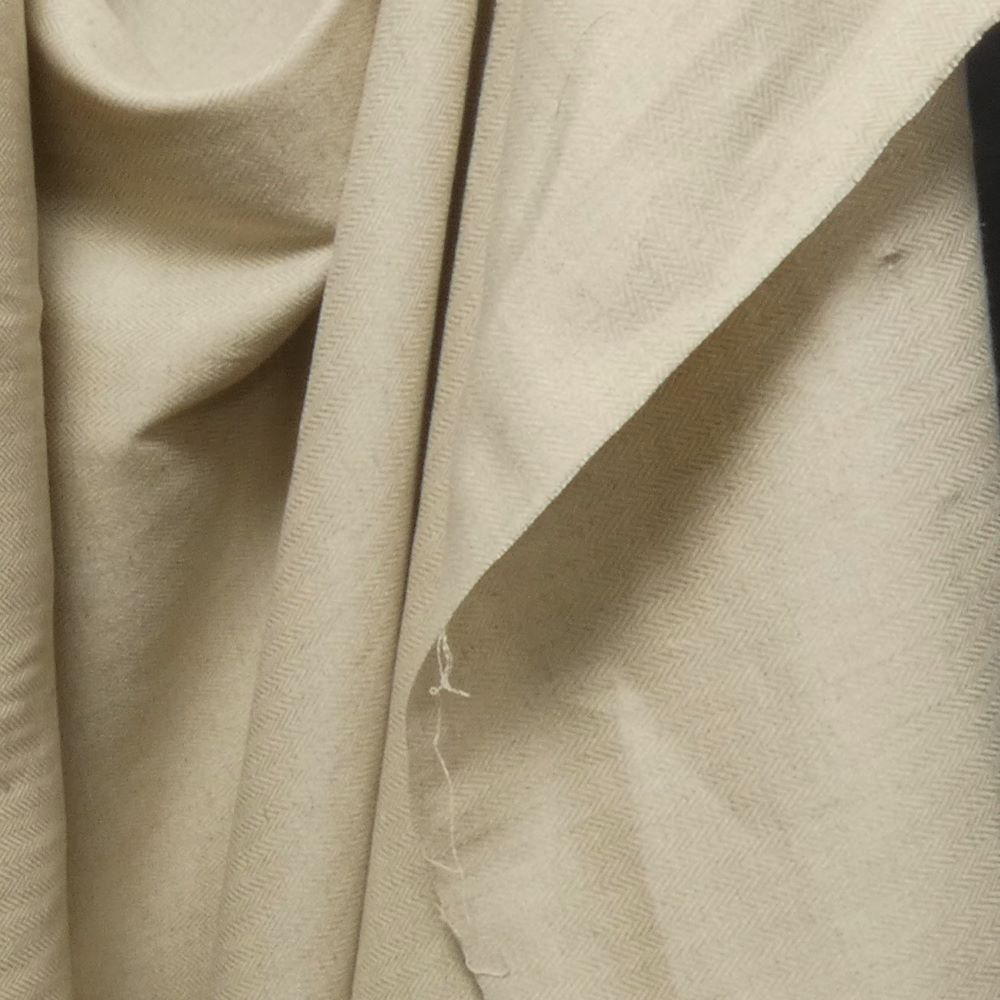 Herringbone linneblandning – Beige - 2