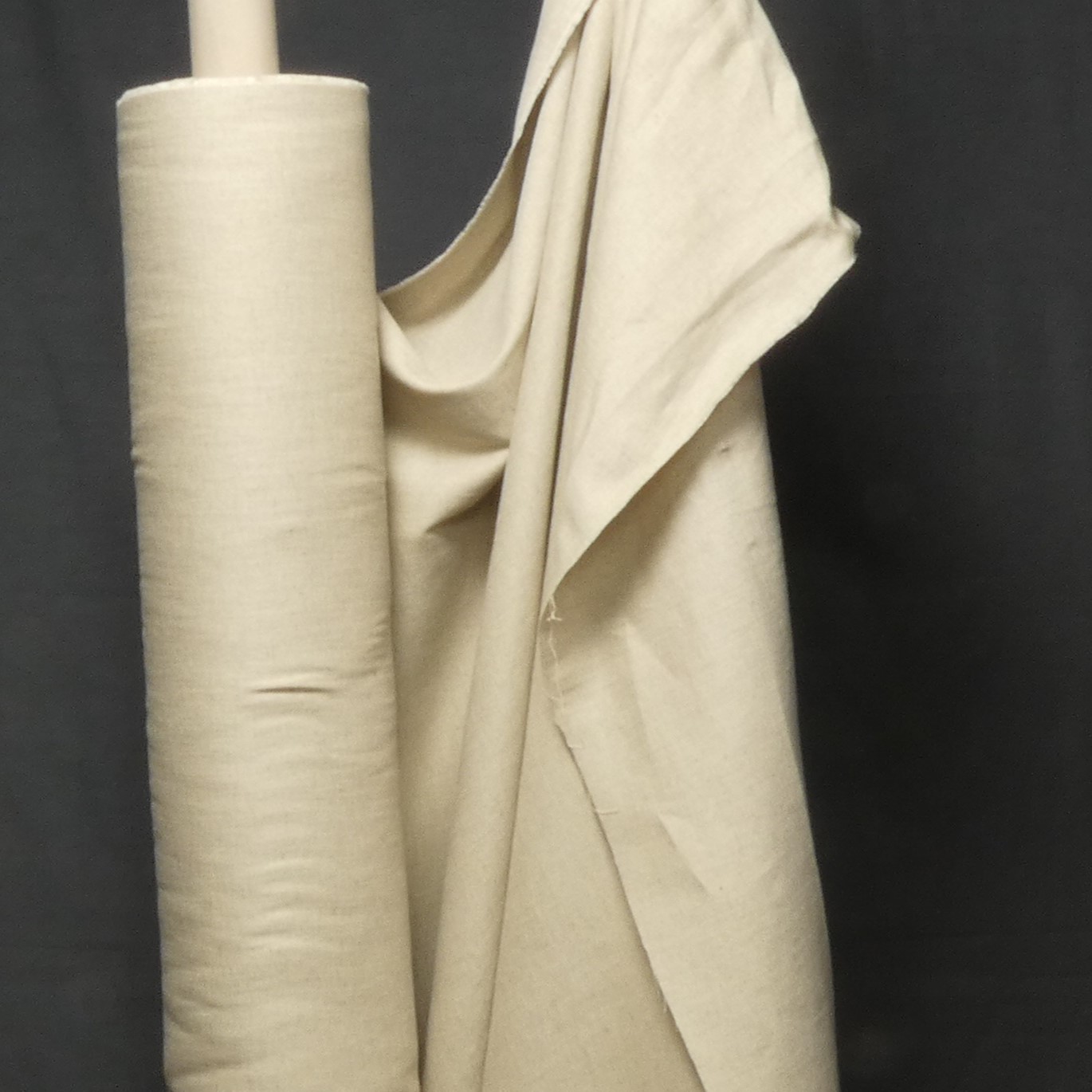 Herringbone linneblandning – Beige