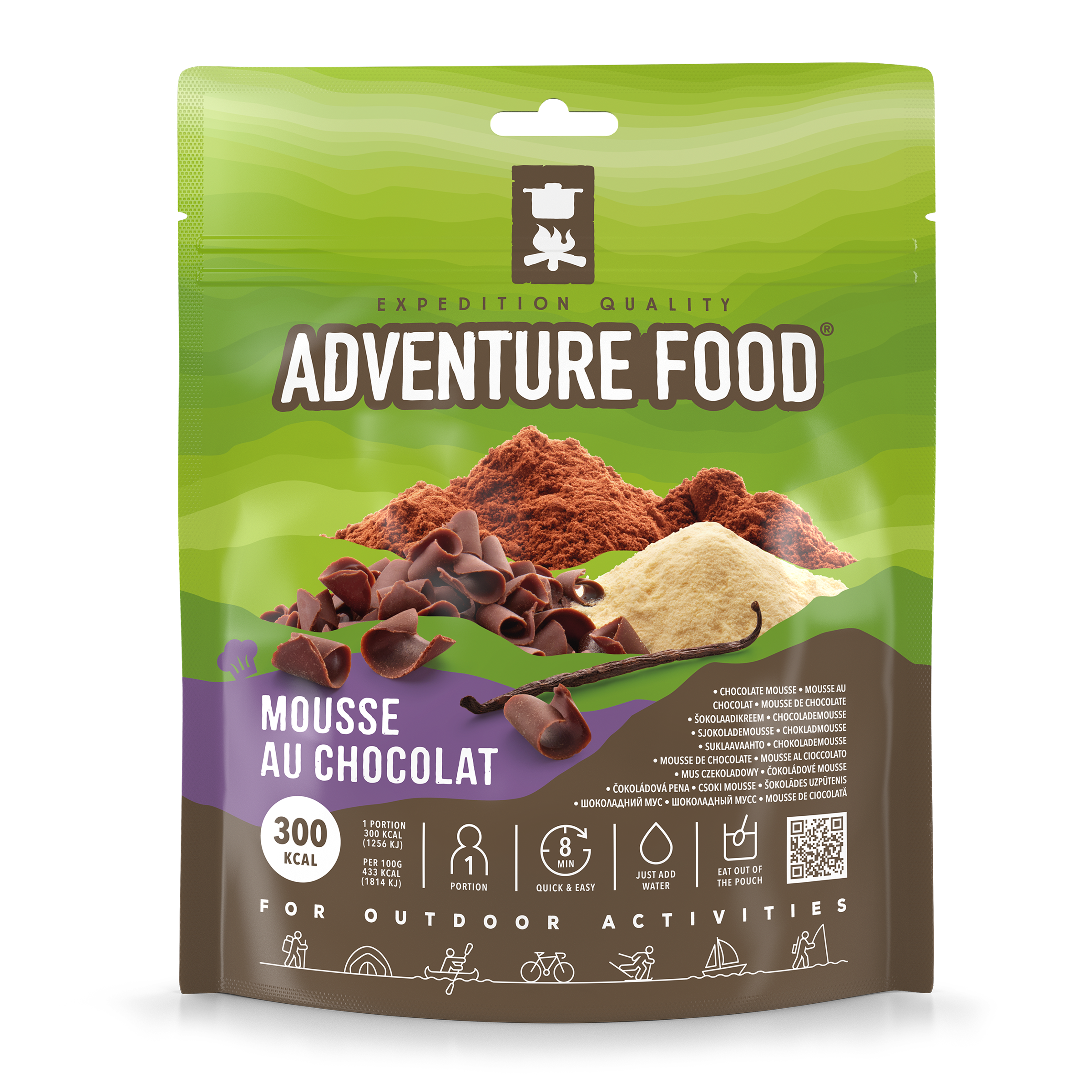 Mousse Au Chocolat 300Kcal