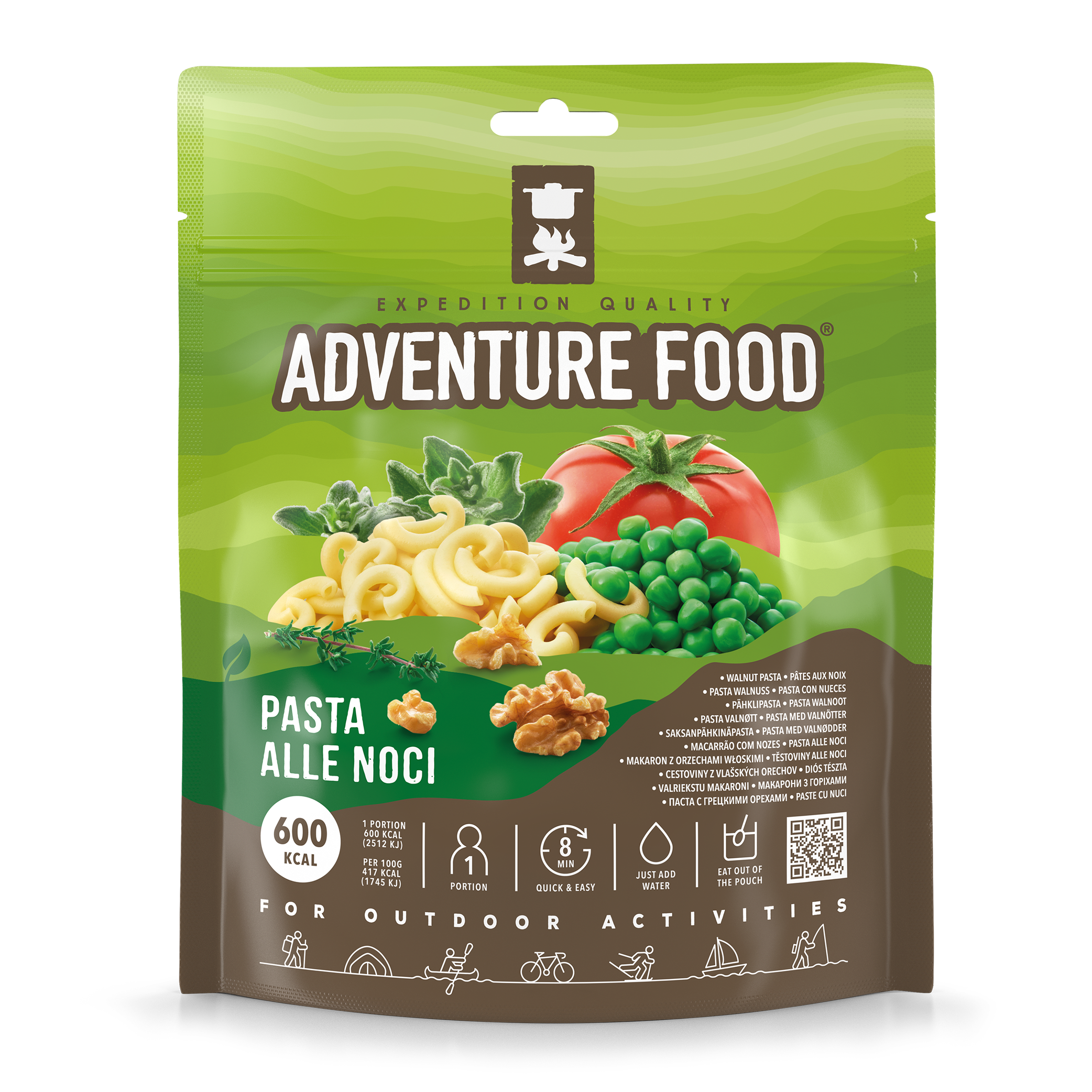 Pasta Alle Noci 600Kcal