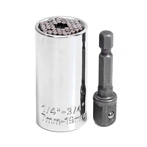 Universalhylsa 1/4"-3/4", 7-19mm - 4