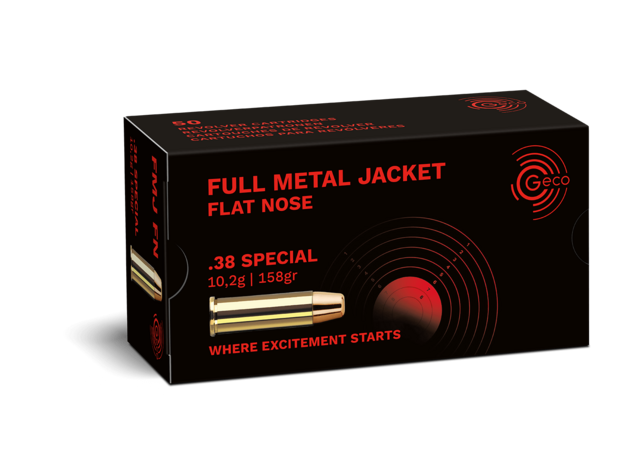 Geco .38 Special FMJ FN 10,2g / 158gr