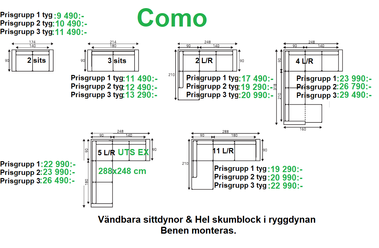 Como soffa  - 6