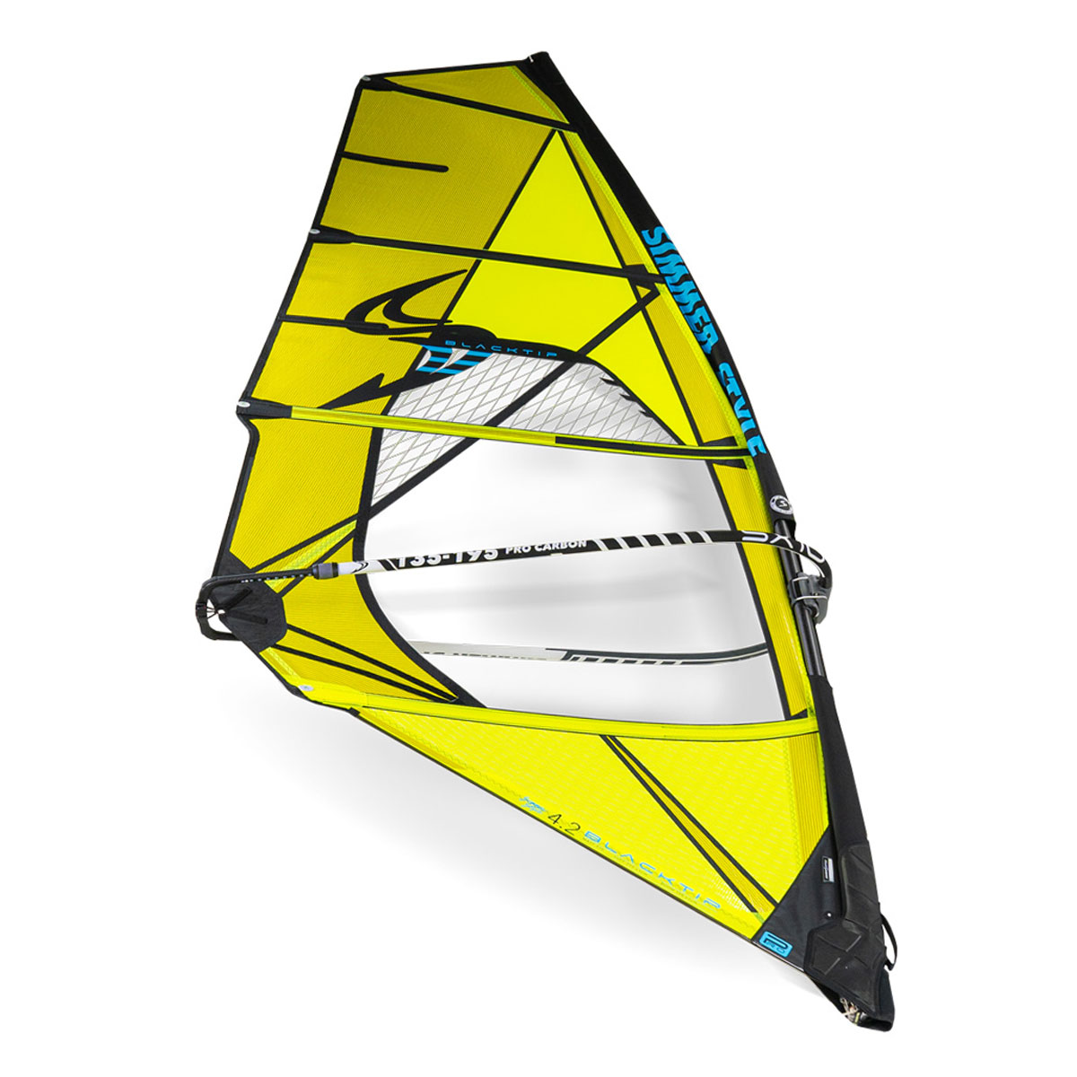 Simmer windsurfing sail Black Tip Pro 2026/27 - 4