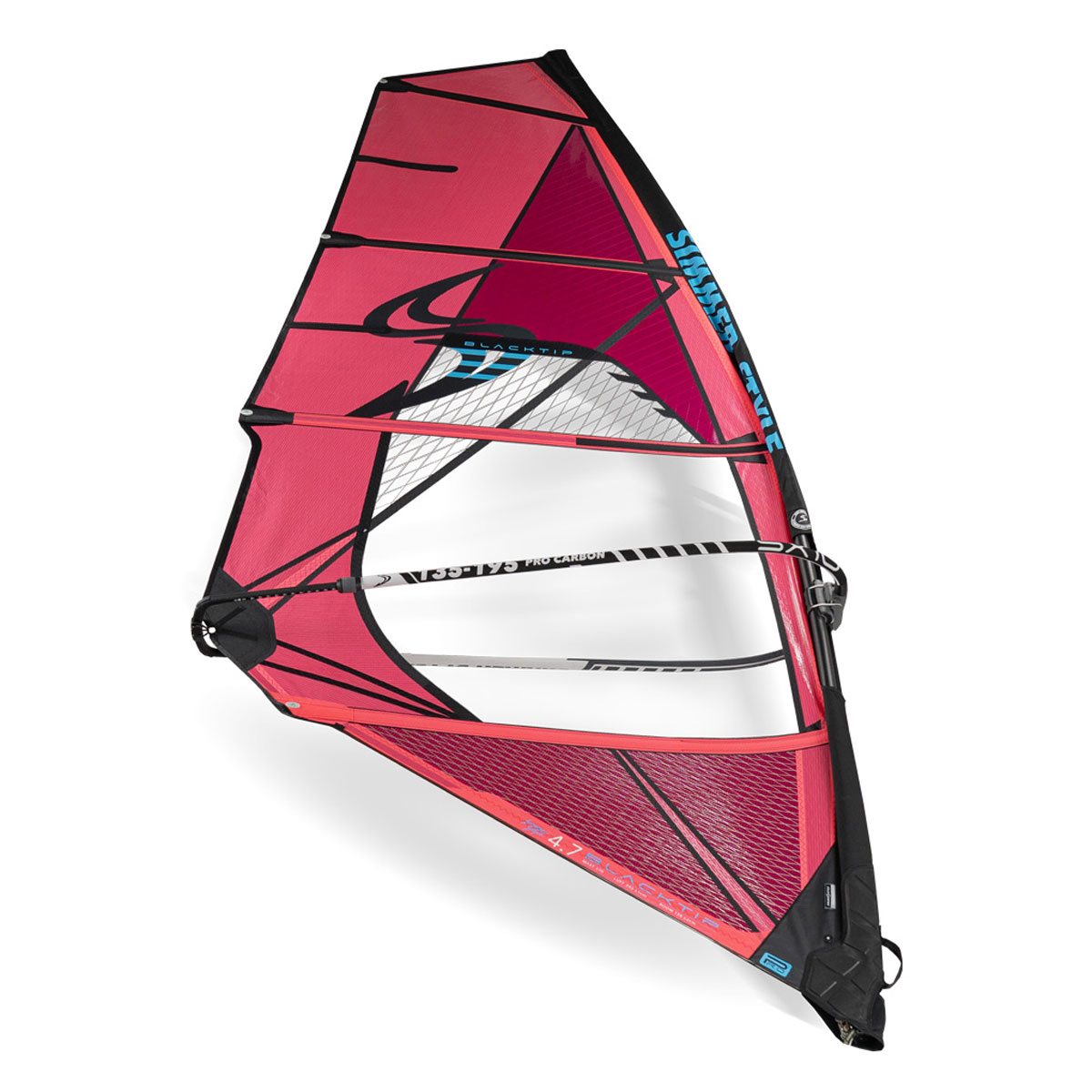 Simmer windsurfing sail Black Tip Pro 2026/27 - 5