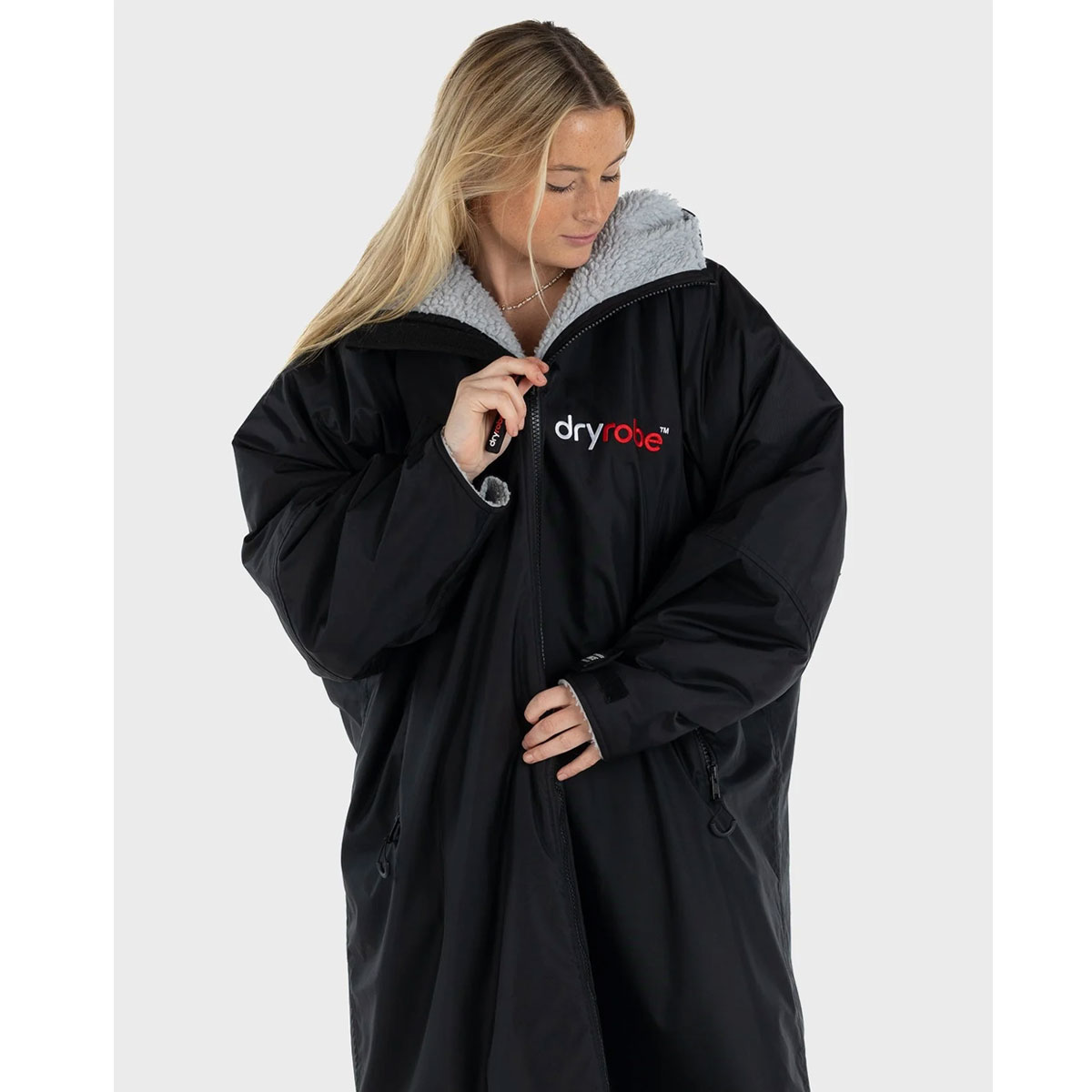 Dryrobe poncho Advance Black grey - 2