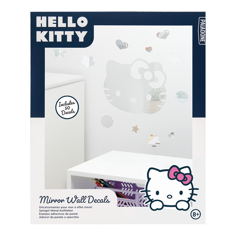 Hello Kitty Spegelväggdekaler 50 st - 4