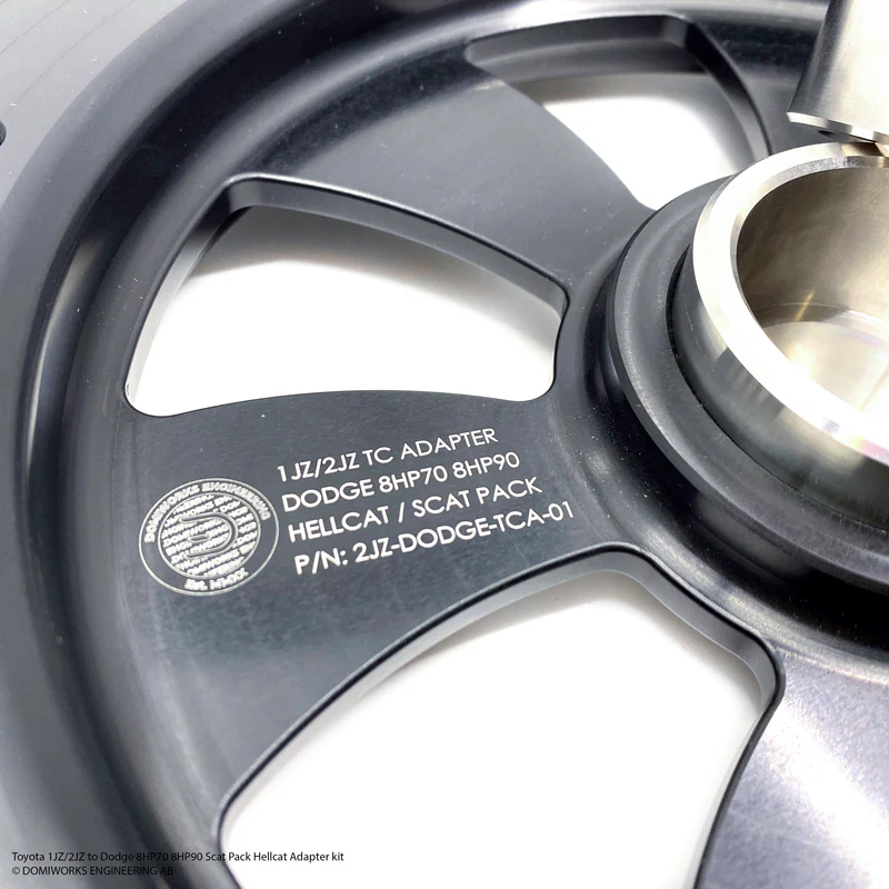 1JZ/2JZ to Dodge 8HP 70/75/90/95 Adapter Kit - 4