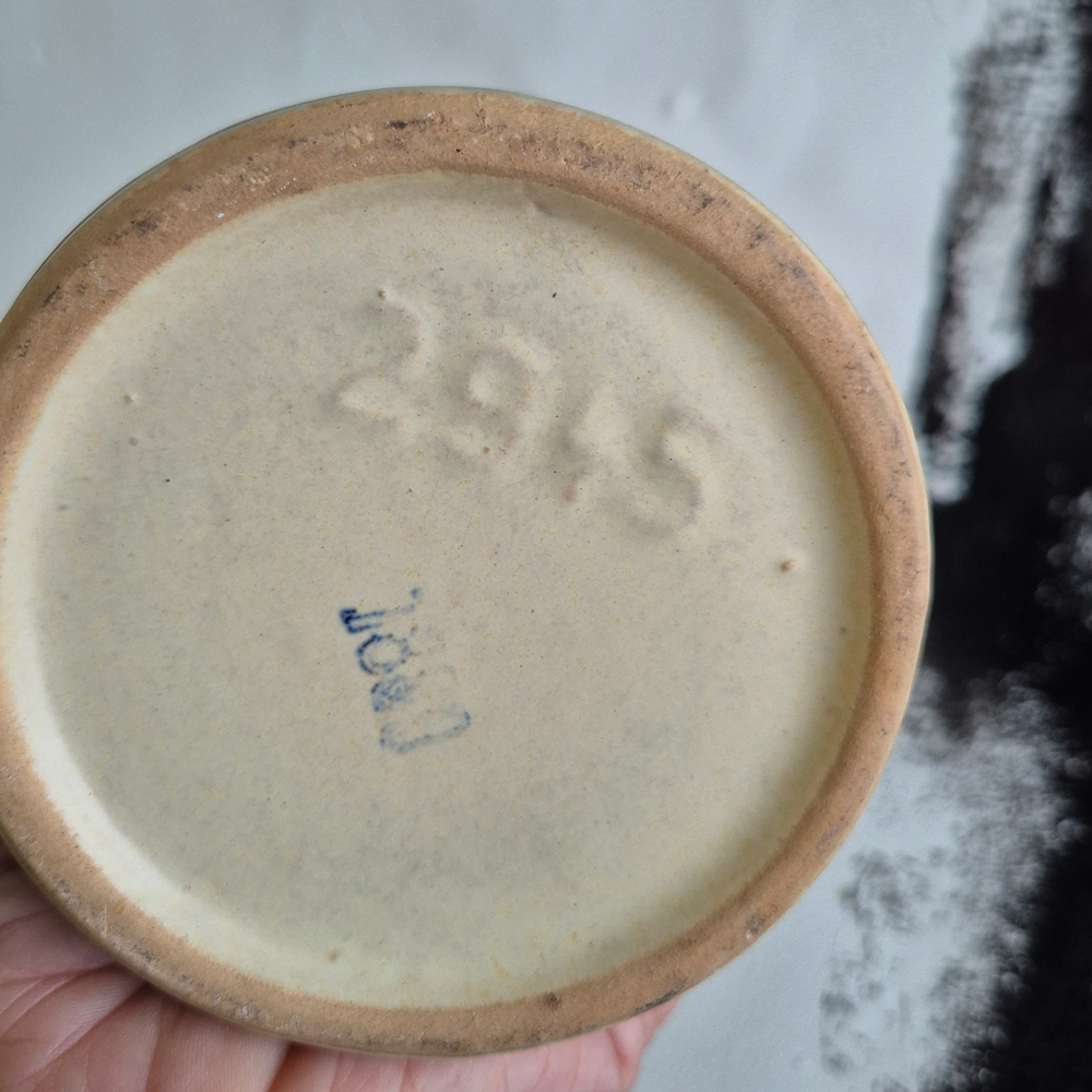 vintage VAS med mönstrad glasyr, trol tysk, h 15 cm - 6