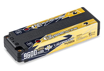 SUNPADOW Li-Po Batteri 2S 7,6V 9600mAh 160C HV Stick