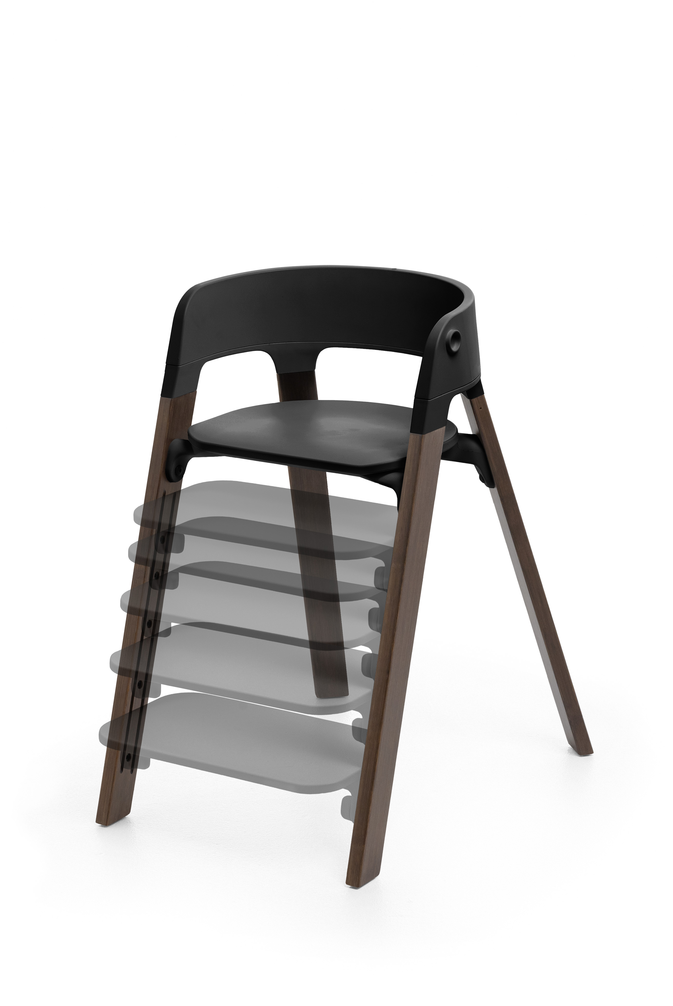 Stokke Steps - Black / Warm Brown - 3