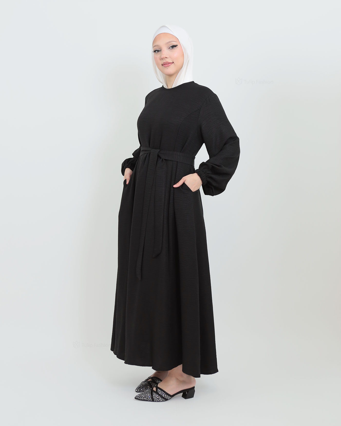 Maxi dress - Black - 2
