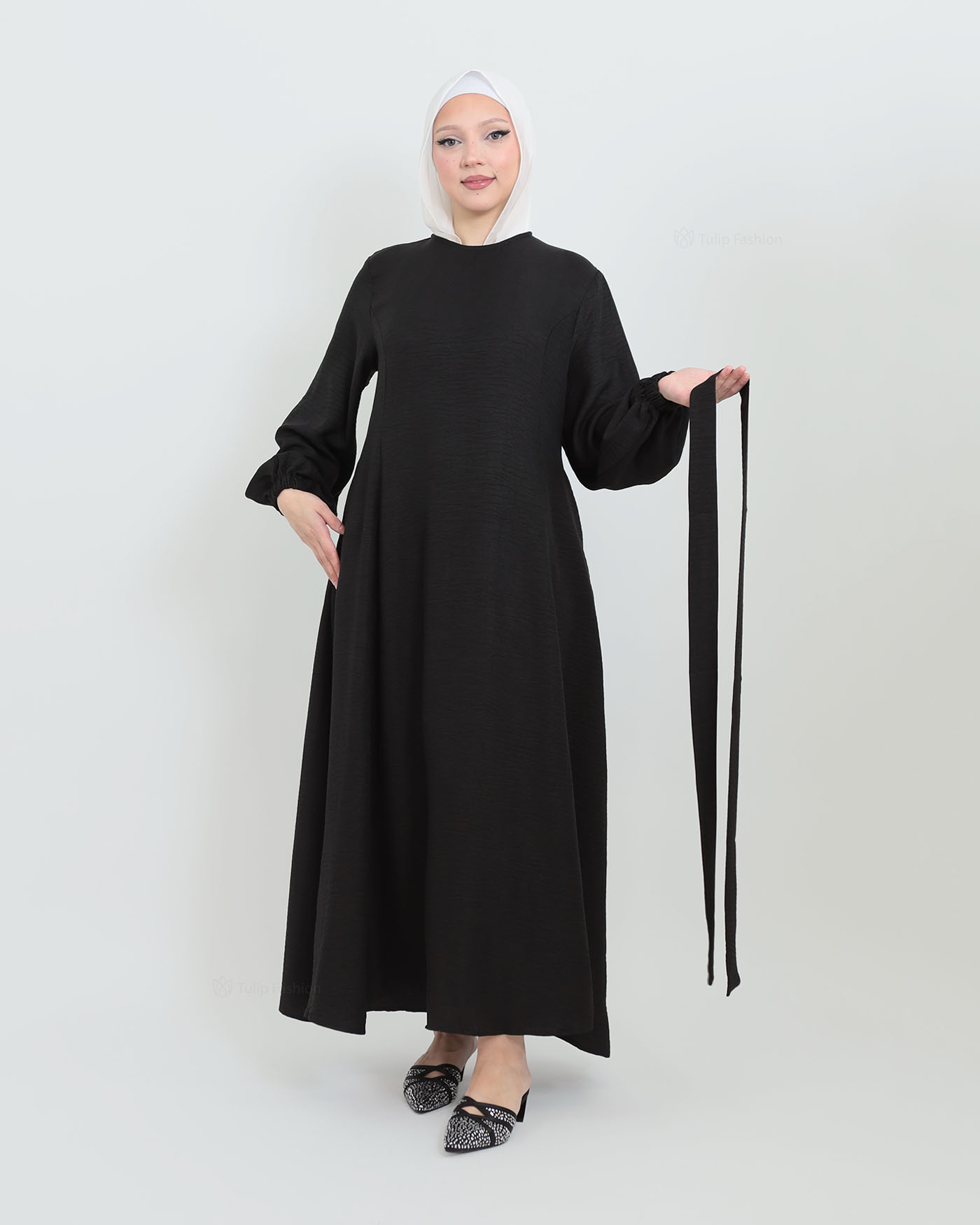 Maxi dress - Black - 5