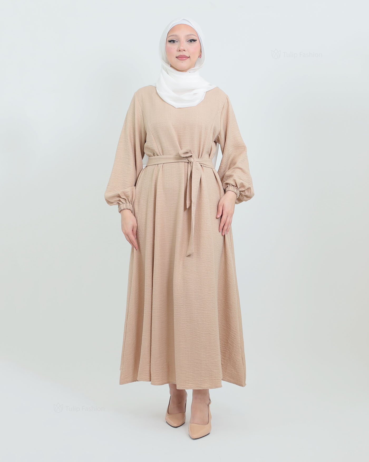 Maxi dress - Beige