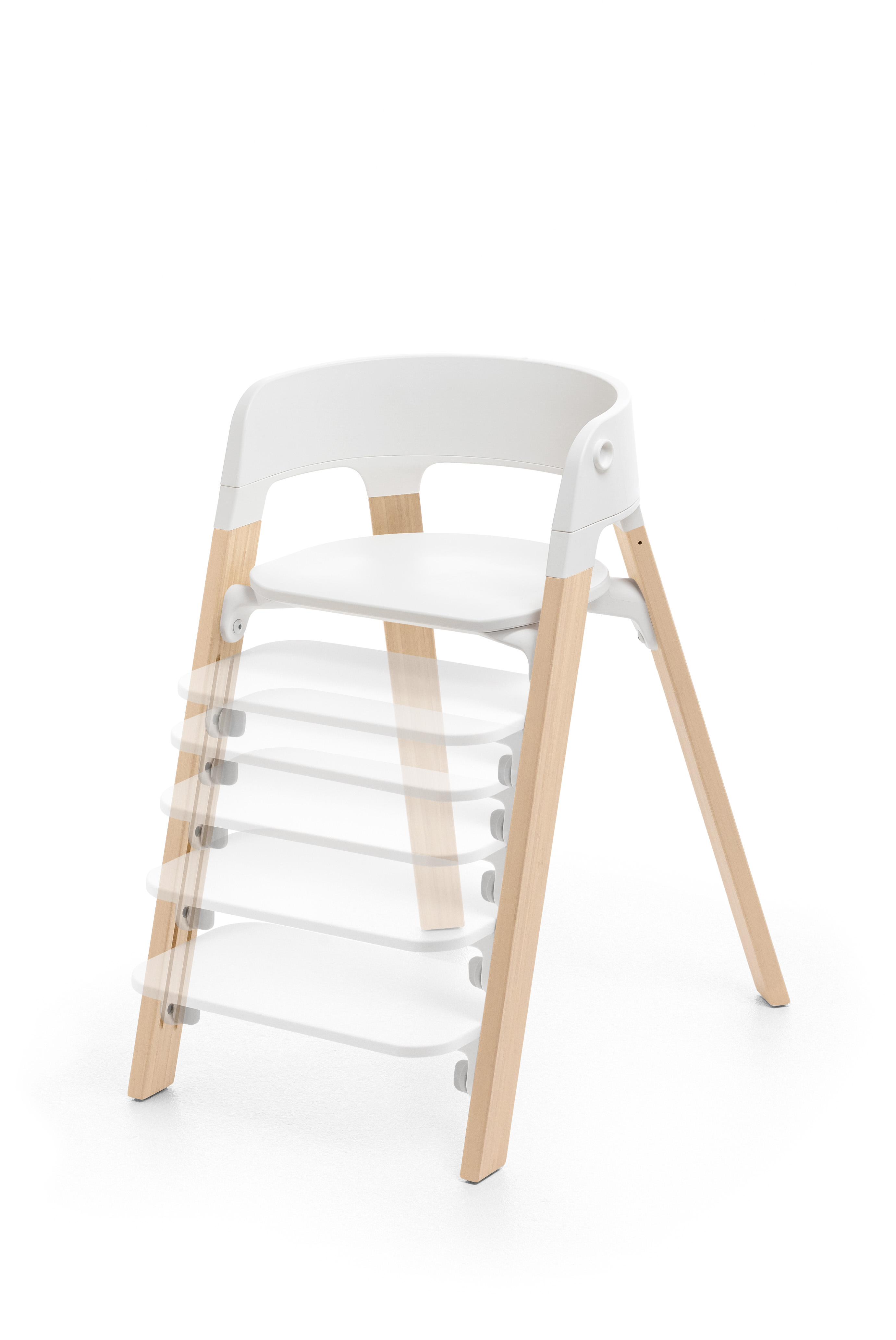 Stokke Steps - White / Natural - 4
