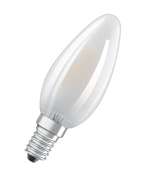 LED-lampa, kron E14 Matt