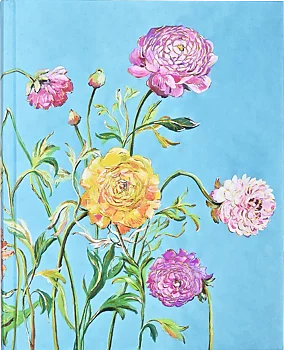 Garden Blooms Large Bookbound Journal
