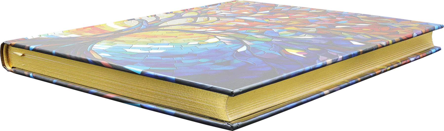 Stained Glass Tree of Life Large Bookbound Journal - 2
