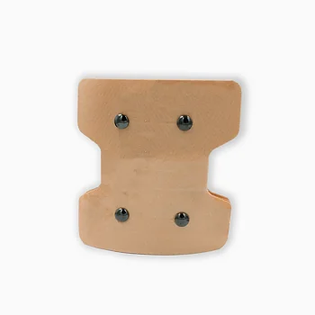 AcuMagnet Patch, Kulplåster för kroppsakupressur och magnetterapi,  H-format plåster, fyra magneter, 1100 gauss per magnet