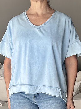 Marta T-shirt Janna Ljusblå